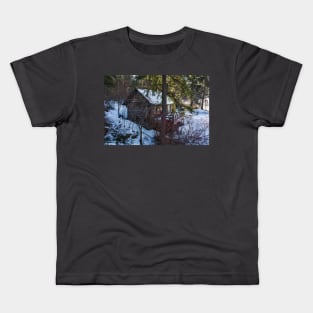 Cabin In The Forest Kids T-Shirt